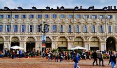 St. Charles' Square in Turin