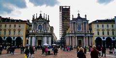 St. Charles' Square in Turin