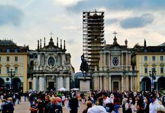 St. Charles' Square in Turin