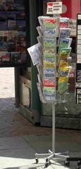 IGC map display stand in Piazza San Carlo, Turin