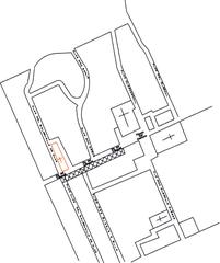 Via Tribunali's plan from Purgatorio Ad Arco to Piazza San Gaetano