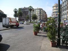 Sannazzaro square in Naples