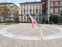 Piazza Solferino in Turin, Italy