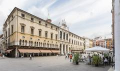 Piazza dei Signori in Vicenza with Monte Pietà