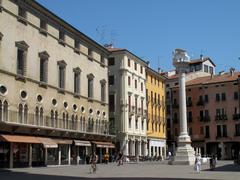 Vicenza cityscape including the Palladian Basilica