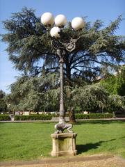 Piazza dell'Indipendenza lamppost in Florence