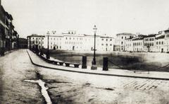 Piazza Maria Antonia in Florence, 1860