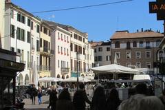 Piazza della Frutta in Padua