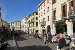 Piazza della Frutta in Padua