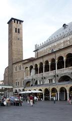 Torre degli Anziani and Palazzo della Ragione in Piazza delle Erbe, Padua