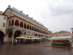 Piazza della Frutta in Padua, Veneto, Italy