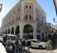 Piazza della Frutta in Padua, Italy