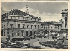 Milano Piazza della Scala 1950