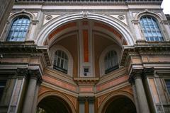 entrance of Galleria di Milano from Piazza della Scala, Milan