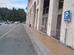 Genova Piazza Vittoria Bus station in 2021