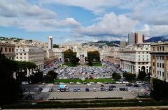 Victory Square, Genoa, Italy