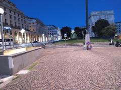 Piazza della Vittoria in Genova 2021