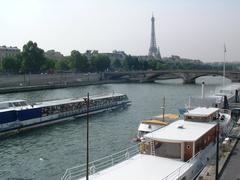 Bridge on Seine river on September 21, 2002