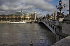 2018 Seine flood at Pont Alexandre III in Paris