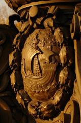 Coat of Arms of Paris on Pont Alexandre-III lamp post