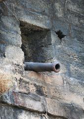 cannon at Uperkot Fort in Junagadh, India