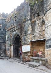 Gate of Uperkot Fort in Junagadh, India