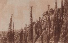 Earth Pyramids in Segonzano, Trentino, Italy, 1928