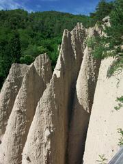 Zemské pyramidy - Stedro panoramic view