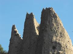 Second group of Earth pyramids in Segonzano, Trentino-South Tyrol