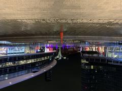 Piazza Gae Aulenti at night