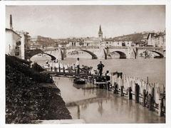 Ponte delle Navi in Verona in the late 19th century