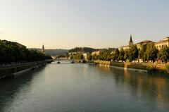 View of Verona with the Adige River