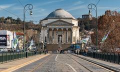 Chiesa della Gran Madre di Dio in Turin, Italy