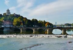 Victor Emanuel I Bridge in Turin, Italy