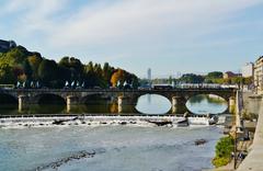 Victor Emanuel I Bridge in Turin