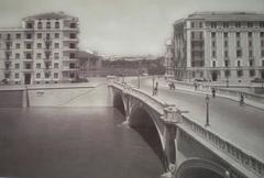 Victory Bridge in Verona mid-20th century