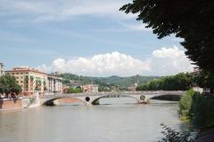 Ponte della Vittoria in Verona, Italy