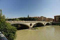 Ponte della Vittoria in Verona, Italy