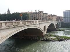 Ponte della Vittoria in Verona on a clear day