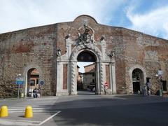 De Camolia gate in Siena