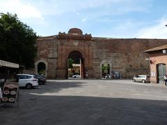 De Camolia gate in Siena