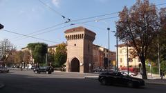 Porta Castiglione in Bologna, Italy