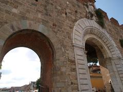 panoramic view of Pisa city