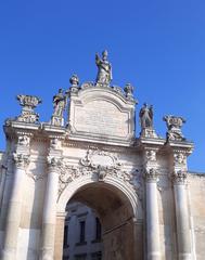 Porta Rudiae gate, Lecce, Italy