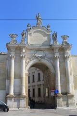 Panoramic view of Lecce cityscape