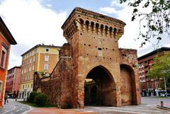 City Side of the St. Donatus Gate in Bologna