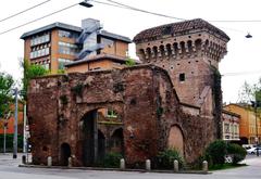 Field Side of the St. Donatus Gate in Bologna, Italy