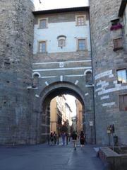 Porta San Gervasio in the ancient wall of Lucca