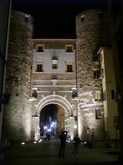 Porta San Gervasio at night