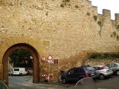 Porta San Miniato gate in Florence, Italy